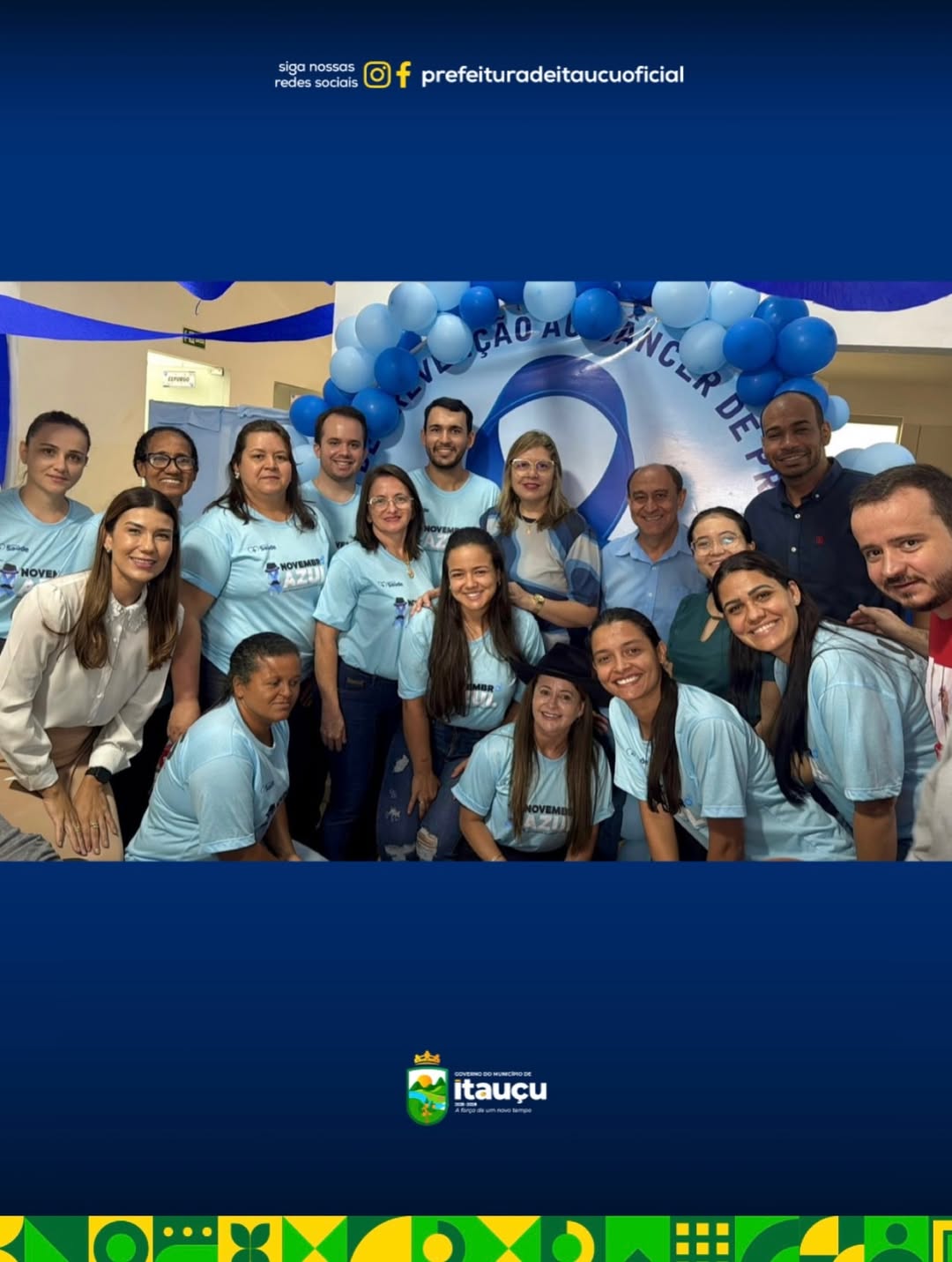 Novembro Azul,  UBS Adão Antônio Mendanha na zona rural 💙🚹
