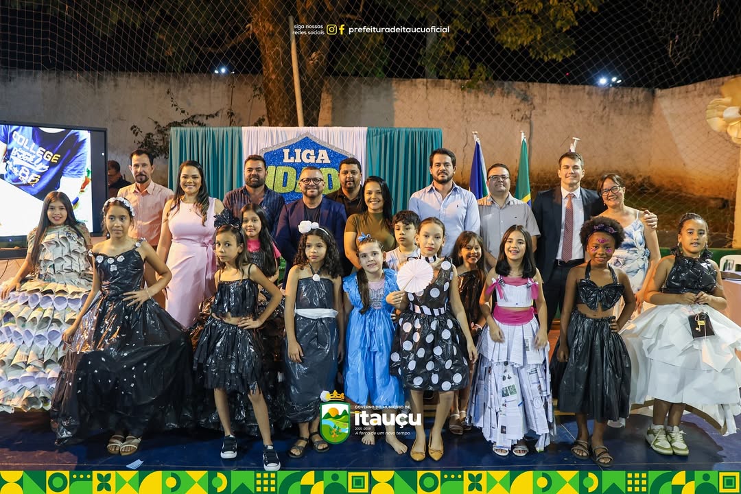 🌿 PROJETO LIGA CIDADE LIMPA – UMA NOITE DE CONSCIÊNCIA, ARTE E PARCERIA EM ITAUÇU 🌿