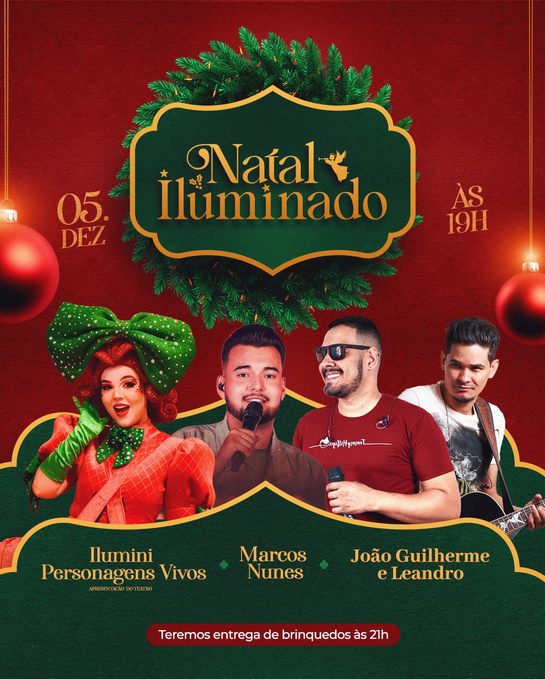 🎄✨ Natal Iluminado em Itauçu ✨🎄