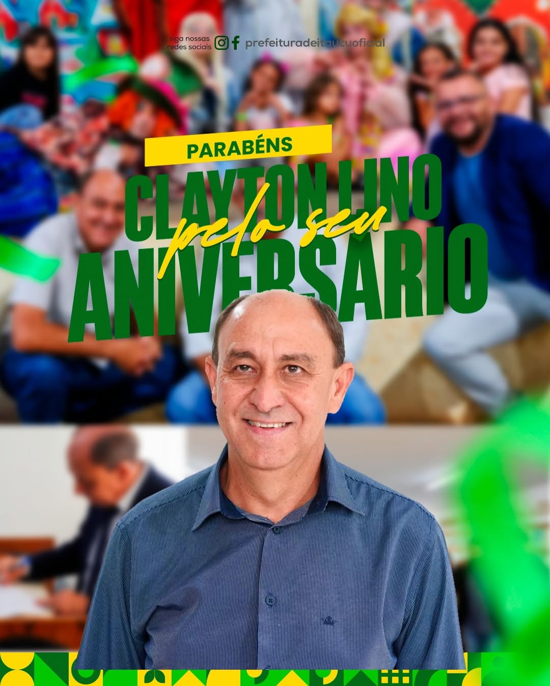 Parabéns, Clayton Lino