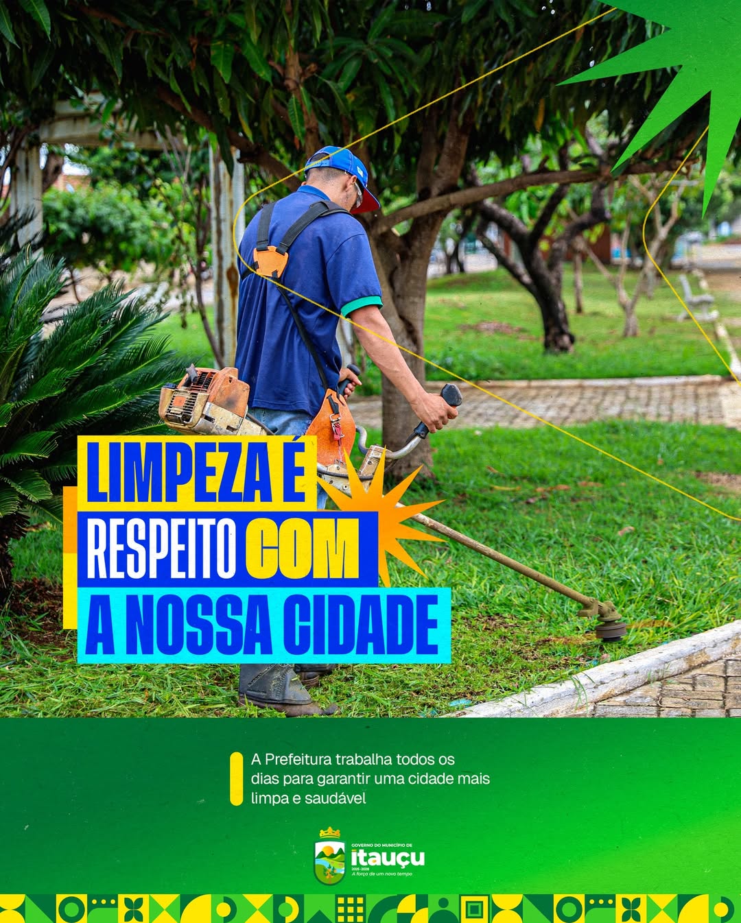 LIMPEZA É RESPEITO COM NOSSA CIDADE